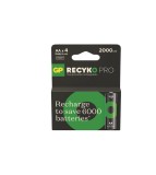 Set 4 baterii reincarcabile AA / R6 GP ReCyko Pro Ni-MH 2000 mAh