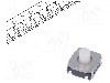 Microintrerupator 6.2x6.2x2.5mm, (ON)-OFF, SPST, ALPS - SKRAAME010