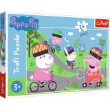 Puzzle Trefl maxi purcelusa Peppa Pig 24 piese