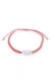 Cumpara ieftin Bratara Shamballa, 14 - 26 cm, Roz coral, Crisalida