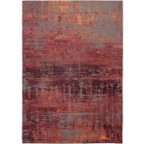 Covor Premium Belgian Model Atlantic s Nassau 9125, Marime 140 x 200 cm, Caramiziu, Ruginiu, Antiderapant, Bumbac si Poliester, Living, Dormitor, Sufr