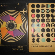 Ia. I. Perelman - Fizica distractiva 2 volume (1967, stare impecabila)