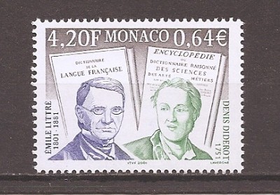 Monaco 2001 - Aniversari, MNH foto