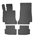 Set covorase auto din cauciuc Mercedes Clasa C (W205) Coupe, Cabrio, 2015-2021, Negre