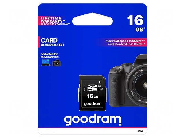 Card de Memorie SDHC 16GB Class 10 UHS-I 100MB/s