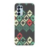 Husa compatibila cu Oppo A77 model Vintage aztec art, Silicon, TPU, Viceversa, Transparent, Carcasa