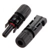 Set 10 Perechi Conectori MC4 Panou Solar, Tata/Mama, IP67 + Cheie, Compatibil 2.5-6mm&sup2;, Negru