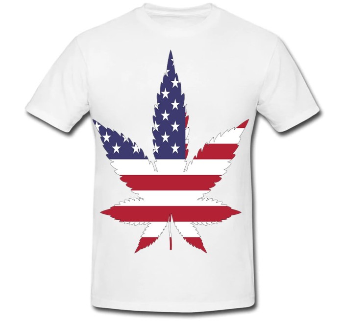 Tricou " Marijuana SUA "