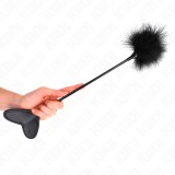 Kink Impact &amp; Touch-Duster cu Pene și Paddle Inimă 31 cm