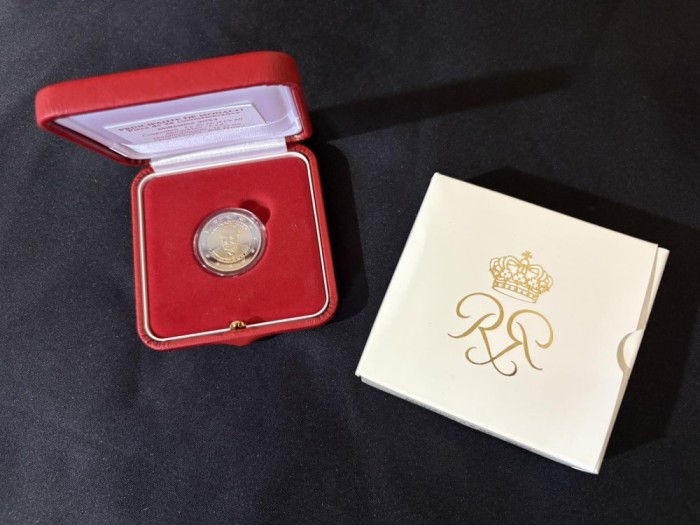 Monaco 2023 &ndash; 2 Euro - A 100-a aniversare a nașterii Prințului Rainier al III-lea (1923-2005)