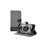 Husa pentru Blackberry DTEK50, Textil, Gri, 39325.22