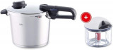 Pachet oala sub presiune 6L si tocator Finecut Fissler Vitavit