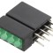 LED Verde 1,8mm 4 Diode 20mA 70&deg; 5-17mcd