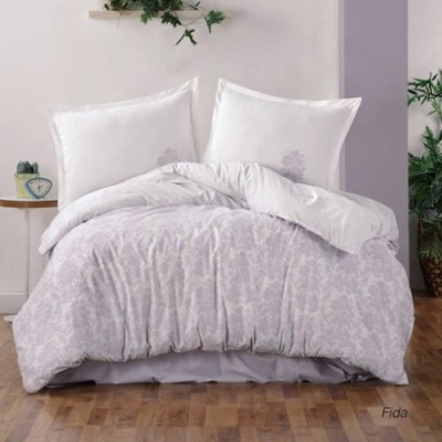 Lenjerie de pat ranforce clasy king size (fida) foto