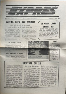 Expres, nr. 31, august 1990 foto