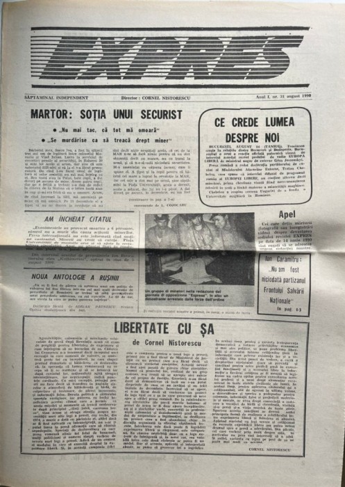 Expres, nr. 31, august 1990