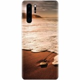 Husa silicon pentru Huawei P30 Pro, Sunset Foamy Beach Wave