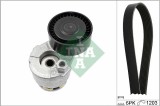 INA 529 0009 10 Set curea transmisie cu caneluri