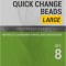 Conectori KORUM Smokescreen Quick Change Beads Large, 8buc/pac