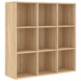 Biblioteca, stejar Sonoma, 98x29x97,5 cm, lemn prelucrat