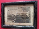fotografie veche cu dedicatie HARICLEEA DARCLEE, IN OPERA TOSCA .