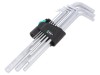 Set Chei Imbus Hex-Plus Wera 9 Bucati Otel Cromat Dimensiuni 1.5-10mm