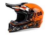 Cumpara ieftin Casca Moto Cross &amp; ATV Flytec Orange Strike Full Face, ABS, DOT/ECE, Portocaliu/Negru, Marimi XS-XL