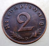 2.960 GERMANIA 2 REICHSPFENNIG 1937 D