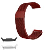 Curea tip Milanese Loop compatibila cu Samsung Galaxy Watch9 40mm, Metalic Red