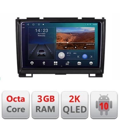 Navigatie Hummer H2 intre anii 2008-2009 Android Ecran 2K QLED octa core 3+32 carplay android auto KIT-H2+EDT-E310V3-2K CarStore Technology
