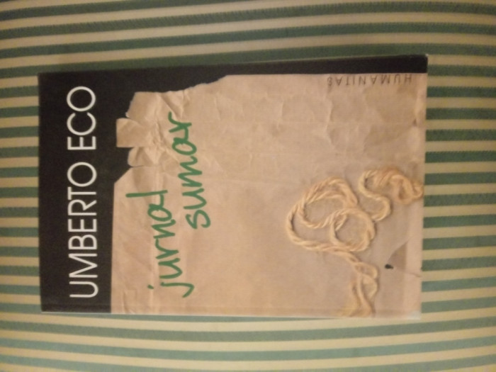 Umberto Eco Jurnal sumar