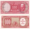 Bancnota Chile 10 Centisimos / 100 Pesos UNC, Ne流通lată, Colecție Numismatică