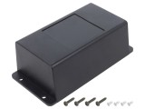 Carcasă Universală ABS Neagră 69x133x45mm