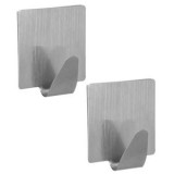 C&acirc;rlige metalice autocolante, 4,8 cm, set de 2 bucăți, argintiu, CMCLASS