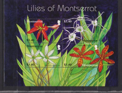 MONTSERRAT MI. KLEINBOGEN 1389-1392 MNH foto
