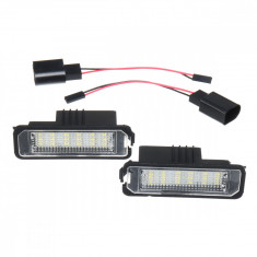 Set Lampi Numar Inmatriculare Led Volkswagen Passat B6 2006-2009 BTLL-008