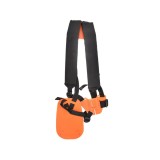 Cumpara ieftin Curea de umar pentru trimmer HECHT 000102, tip ham, culoare negru/portocaliu