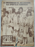 Revista SPORT nr. 7 - Iulie 1983 - U. Craiova, Dinamo Bucuresti, Dunarea Galati