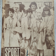 Revista SPORT nr. 7 - Iulie 1983 - U. Craiova, Dinamo Bucuresti, Dunarea Galati