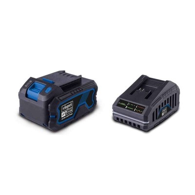 Set incarcator si acumulator SBSK4.0 Scheppach 7909201721, 20 V, 4 Ah, 2.4 A foto