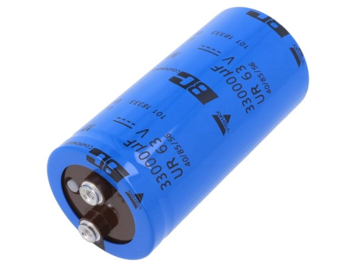 Condensator electrolitic 33mF 63V DC