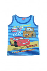 Tricou fara maneci baieti Disney Cars DISK-KVJM45147, Albastru foto