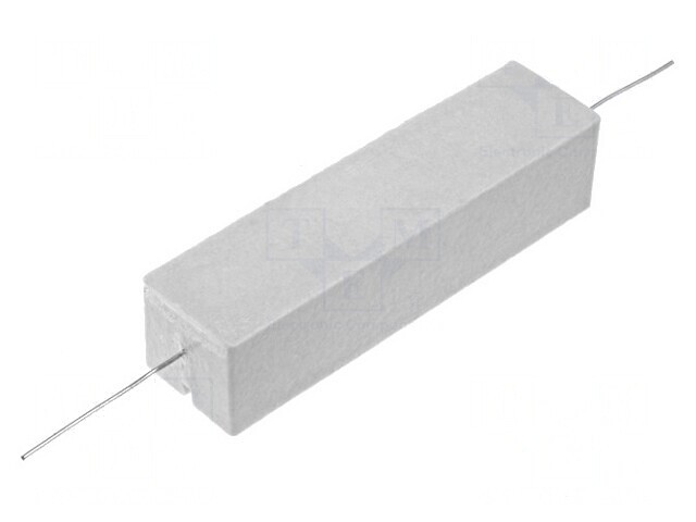 Rezistor Bobinat Ciment THT 15&Omega; 30W &plusmn;5%