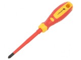 Şurubelniţă slim izolată cruce PlusMinus PH SL/PH2