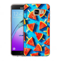 Husa Samsung Galaxy A3 2017 A320 Silicon Gel Tpu Model Ice Cream Watermelon foto