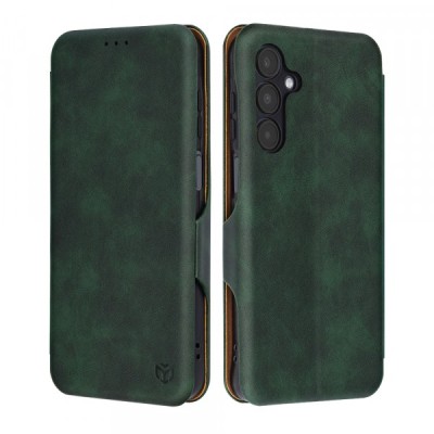 Husa pentru Samsung Galaxy A16 5G A166 / A16 4G A165, Techsuit, Safe Wallet Plus, Verde foto