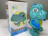 Dinozaur dansator de jucarie cu melodii si lumini