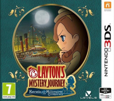 Joc consola Nintendo LAYTONS MYSTERY JOURNEY KATRIELLE AND THE MILLIONAIRES CONSPIRACY 3DS foto