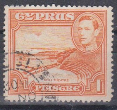 Anglia / Colonii, CYPRU, 1938 - stampilat, (G1) foto