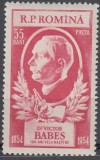 1954 - Victor Babes, neuzat